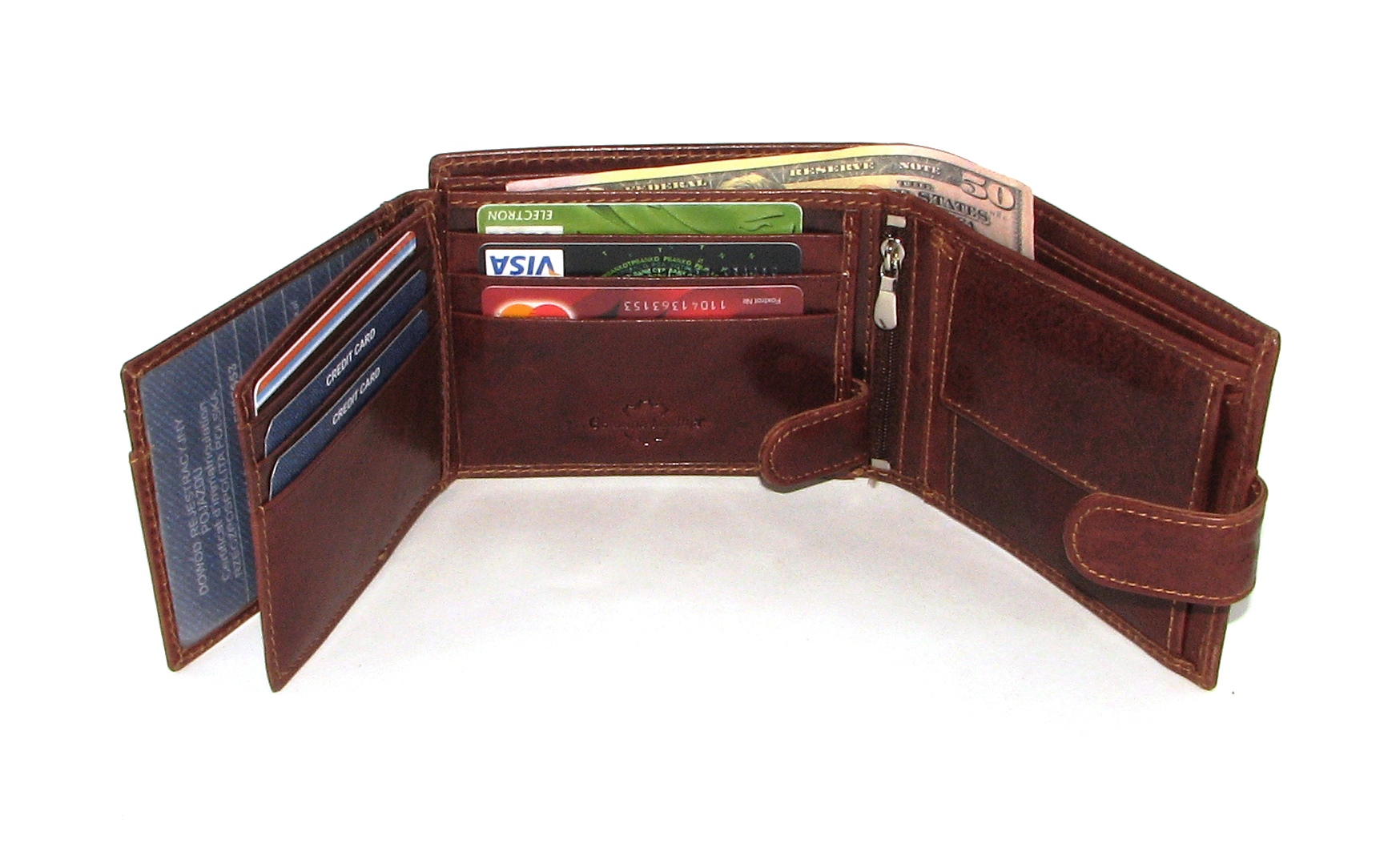 Кошелек мужской Buffalo Wild N992L-VTU BROWN Кошелек мужской Buffalo Wild N992L-VTU BROWN
